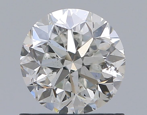 0.9 carat G-SI2 Very Good cut Natūralus Round Deimantas (1)