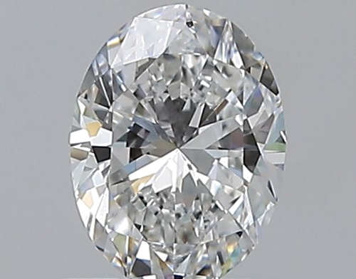 0.69 carat F-VS2 Natūralus Oval Deimantas (1)