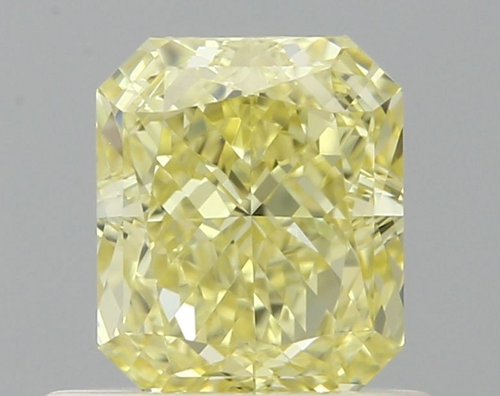 0.62 carat Fancy Yellow-IF Natūralus Radiant Deimantas (1)
