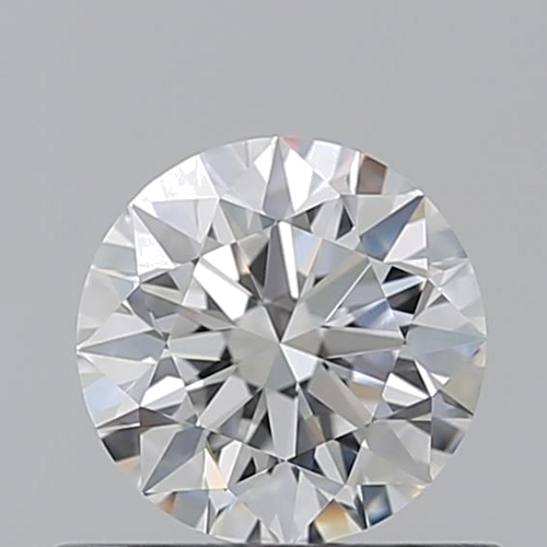 0.63 carat F-VVS2 Excellent cut Natūralus Round Deimantas (1)