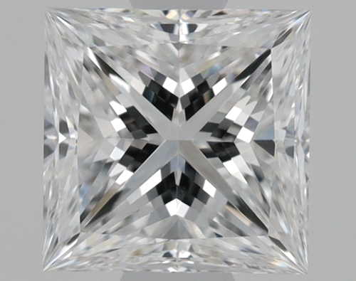 0.6 carat D-VS1 Natūralus Princess Deimantas (1)