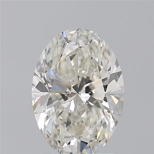 2.2 carat J-SI2 Natūralus Oval Deimantas (1)