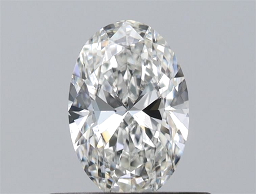 0.43 carat G-VVS1 Natūralus Oval Deimantas (1)