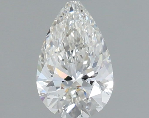 0.54 carat H-VVS1 Natūralus Pear Deimantas (1)