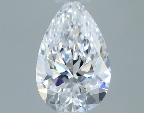 0.4 carat D-VVS1 Natūralus Pear Deimantas (1)