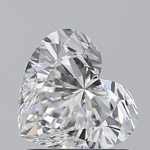 1.01 carat E-VS2 Natūralus Heart Deimantas (1)