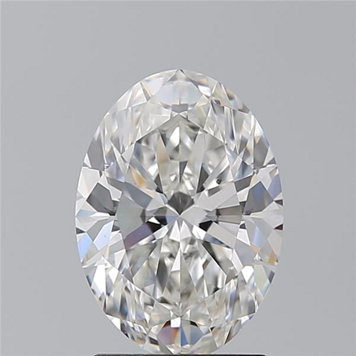 2.21 carat F-VS2 Natūralus Oval Deimantas (1)