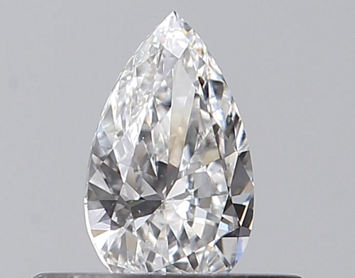 0.26 carat E-VS1 Natūralus Pear Deimantas (1)