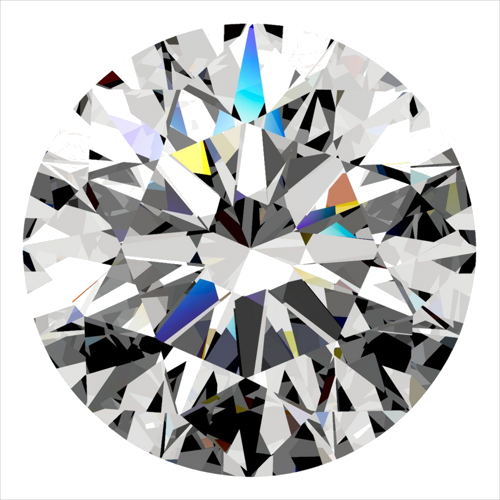 0.3 carat G-VS2 Excellent cut Natūralus Round Deimantas (1)