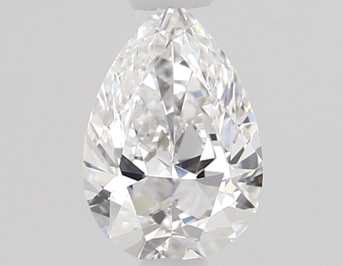 0.5 carat D-VVS1 Natūralus Pear Deimantas (1)