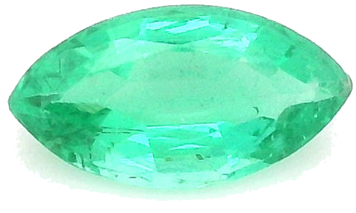 0.41 carat GREEN Marquise Smaragdas (1)