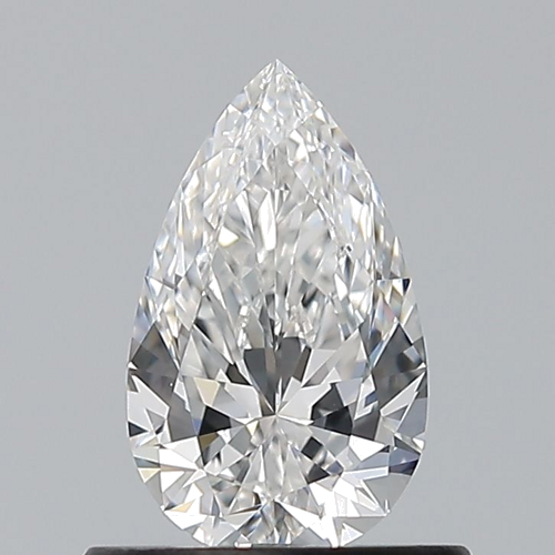 0.58 carat E-VS1 Natūralus Pear Deimantas (1)