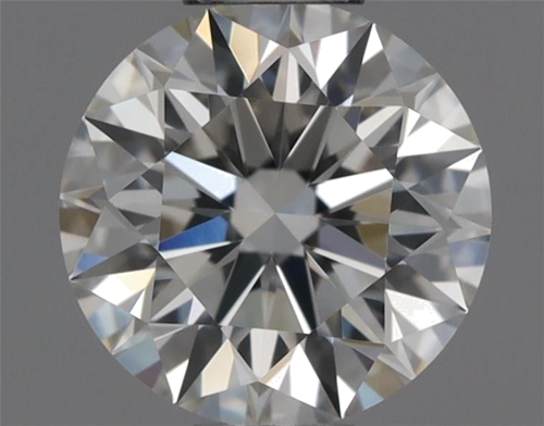 0.42 carat H-VVS2 Excellent cut Natūralus Round Deimantas (1)