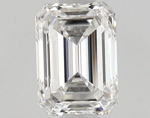 0.61 carat F-VVS2 Natūralus Emerald Deimantas (1)