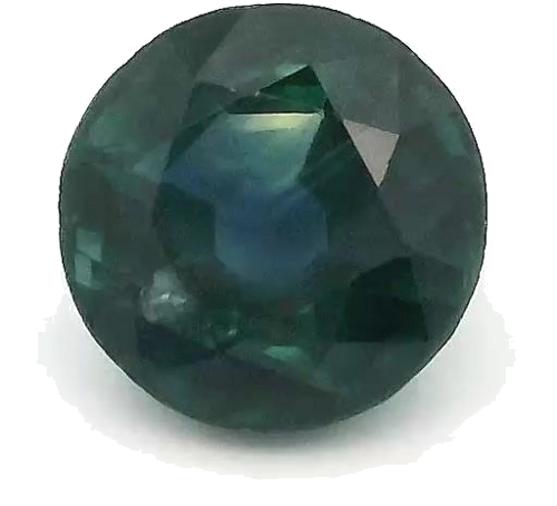 0.57 carat BLUE Round Safyras (1)