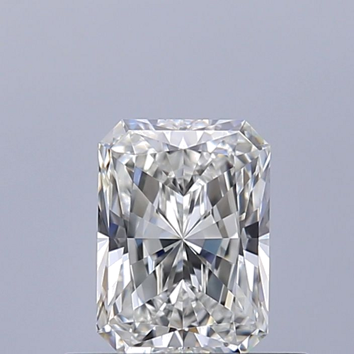 0.52 carat H-VVS2 Natūralus Radiant Deimantas (1)