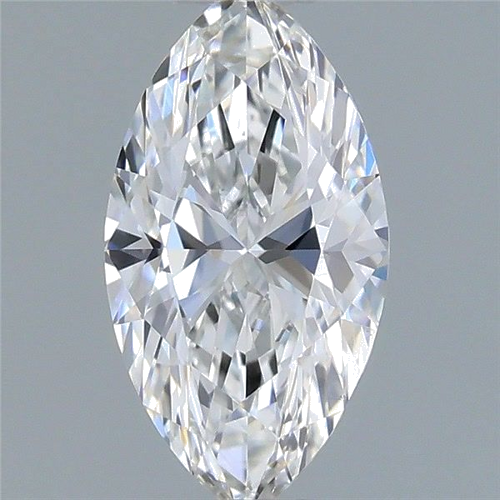 0.5 carat F-VS2 Natūralus Marquise Deimantas (1)
