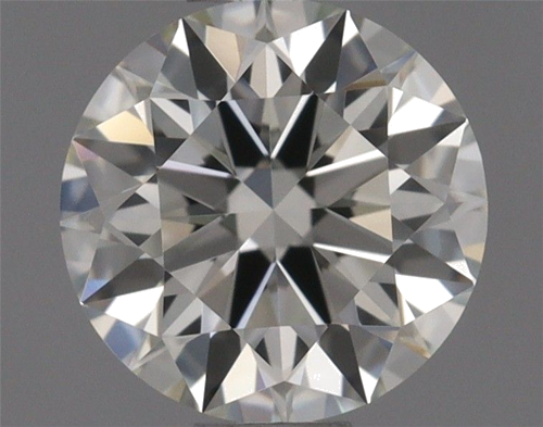 0.51 carat K-IF Excellent cut Natūralus Round Deimantas (1)