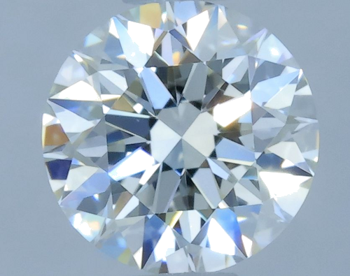 0.56 carat J-VVS2 Excellent cut Natūralus Round Deimantas (1)