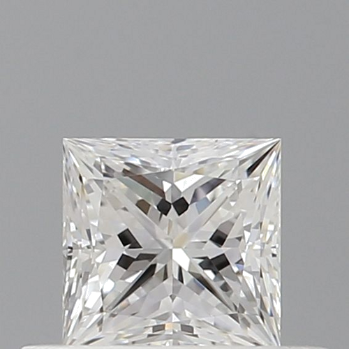 0.42 carat E-VVS1 Natūralus Princess Deimantas (1)