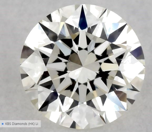 0.3 carat J-VVS2 Excellent cut Natūralus Round Deimantas (1)