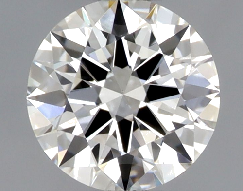 0.49 carat F-SI1 Excellent cut Natūralus Round Deimantas (1)