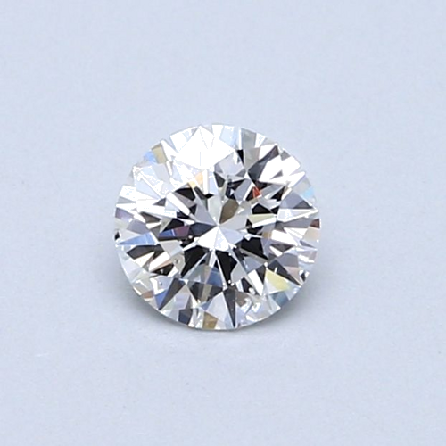 0.42 carat D-SI2 Excellent cut Natūralus Round Deimantas (1)