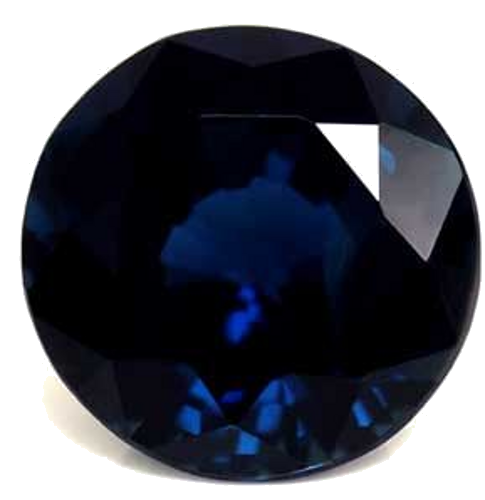 0.6 carat BLUE Round Safyras (1)