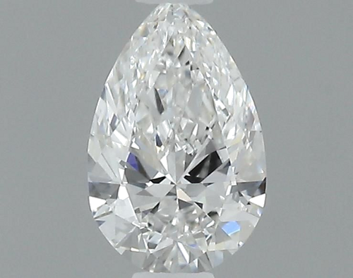 0.35 carat F-VS2 Natūralus Pear Deimantas (1)