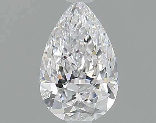 0.7 carat D-VVS1 Natūralus Pear Deimantas (1)