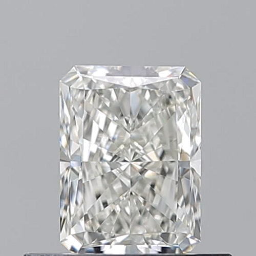 0.53 carat I-VVS1 Natūralus Radiant Deimantas (1)