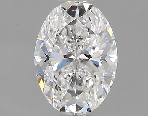 0.7 carat E-SI1 Natūralus Oval Deimantas (1)