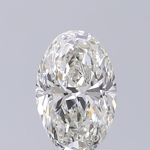 1.31 carat I-SI1 Natūralus Oval Deimantas (1)