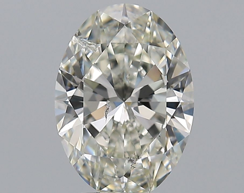 2.51 carat J-SI2 Natūralus Oval Deimantas (1)