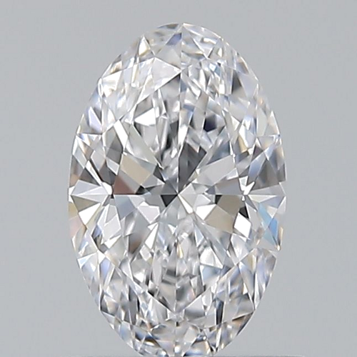 0.6 carat D-VVS2 Natūralus Oval Deimantas (1)