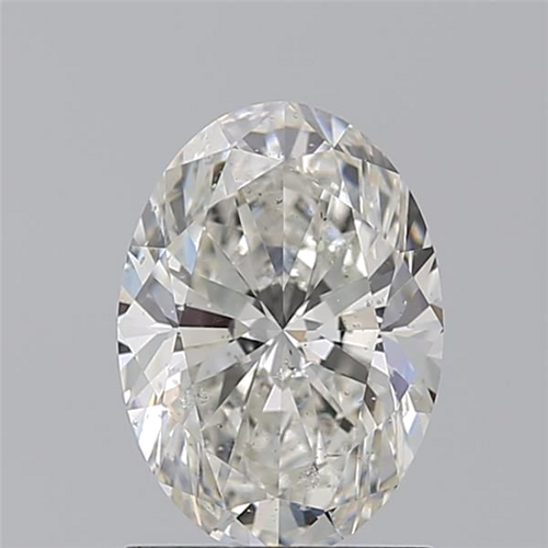 1.5 carat I-SI2 Natūralus Oval Deimantas (1)