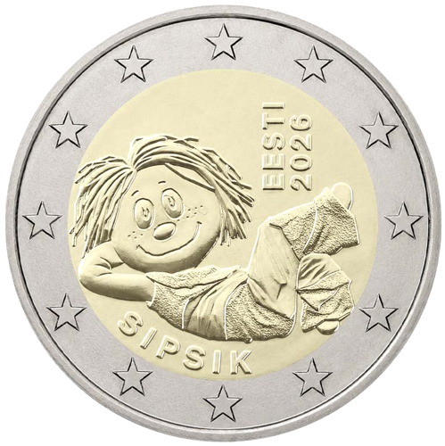 2026 Estonia Sipsik 2 euro coin (1)