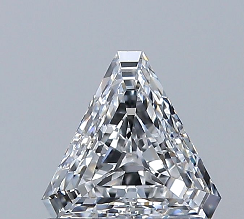 0.53 carat D-VVS2 Natūralus Triangular Deimantas (1)