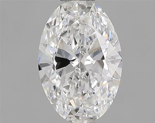 0.6 carat E-VS2 Natūralus Oval Deimantas (1)