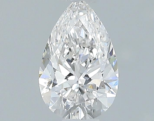 0.35 carat E-VS1 Natūralus Pear Deimantas (1)