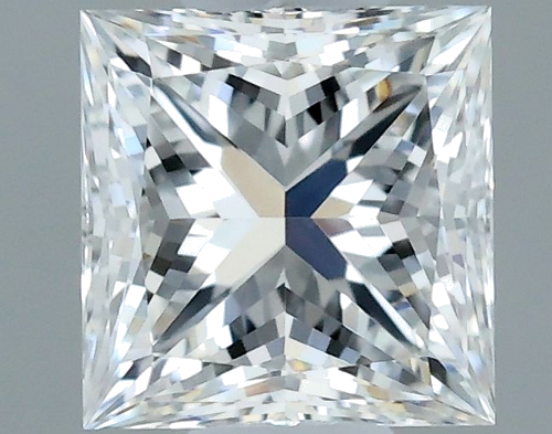 0.3 carat F-IF Natūralus Princess Deimantas (1)