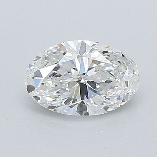 0.51 carat G-VS2 Natūralus Oval Deimantas (1)