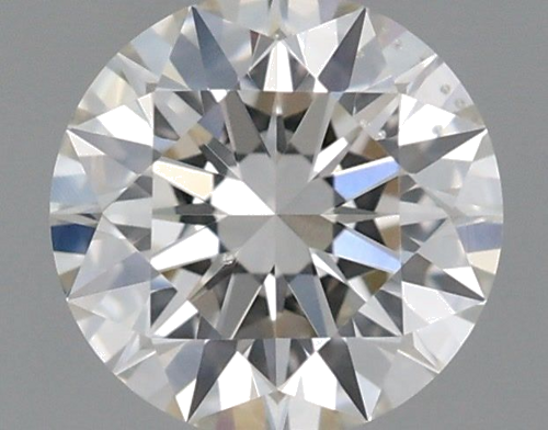 0.59 carat I-SI1 Excellent cut Natūralus Round Deimantas (1)