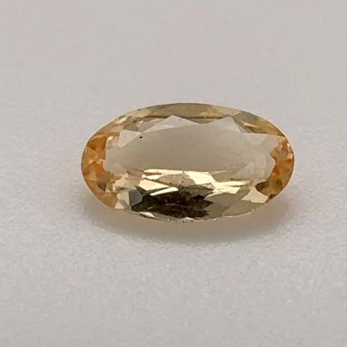 0.595 carat YELLOW Oval Topaz (1)