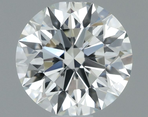0.54 carat K-VVS2 Excellent cut Natūralus Round Deimantas (1)