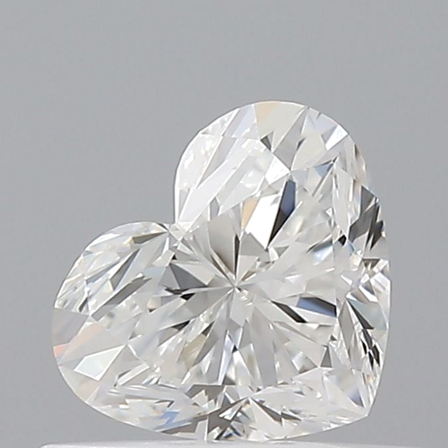 0.51 carat F-VS1 Natūralus Heart Deimantas (1)