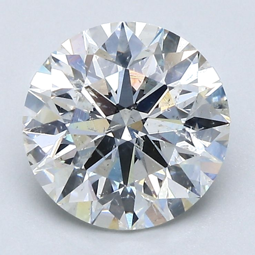2.33 carat H-SI2 Excellent cut Natūralus Round Deimantas (1)