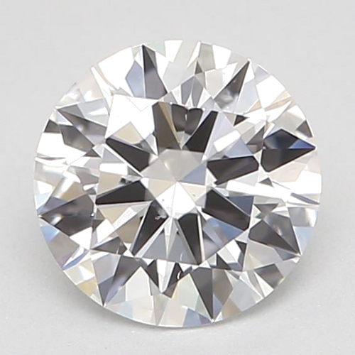 0.52 carat E-SI1 Excellent cut Natūralus Round Deimantas (1)