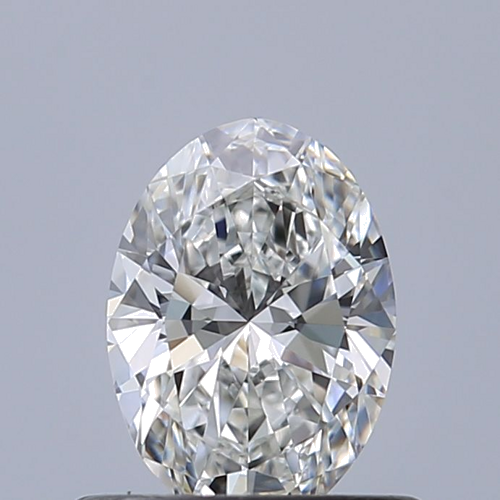0.5 carat F-VVS1 Natūralus Oval Deimantas (1)