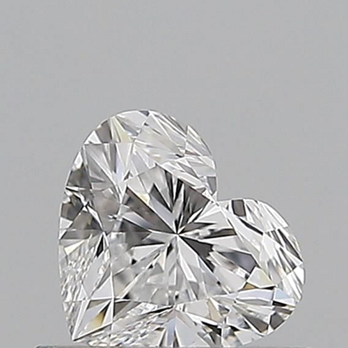 0.55 carat D-VS2 Natūralus Heart Deimantas (1)